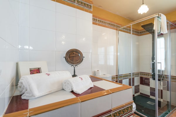 Foto van Vakantiehuis in Herrera aan de rivier de Tajo - Vakantiehuis in Herrera de Alcántara - BathRoom