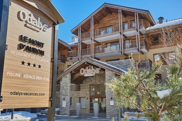 Foto van Appartement in Auron met Skilift Toegang - Vakantiehuis in Auron - ExteriorWinter