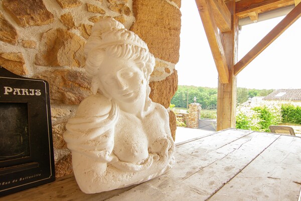 Foto van Gezellig huisje in Roussines, Dordogne - Vakantiehuis in Roussines - Ambiance