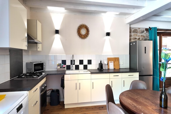 Foto van Gezellig huisje in Roussines, Dordogne - Vakantiehuis in Roussines - Kitchen
