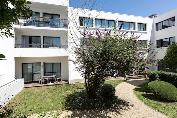 Foto van Appartement in La Rochelle bij het strand - Vakantiehuis in La Rochelle - ExteriorSummer
