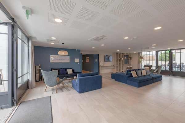 Foto van Stijlvol appartement aan het strand - Vakantiehuis in RIVEDOUX PLAGE - HallReception