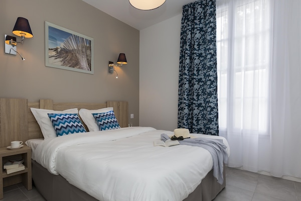 Foto van Stijlvol appartement aan het strand - Vakantiehuis in RIVEDOUX PLAGE - BedRoom