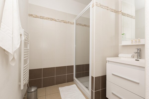 Foto van Appartement op Corsica bij Stranden - Vakantiehuis in Oletta - BathRoom