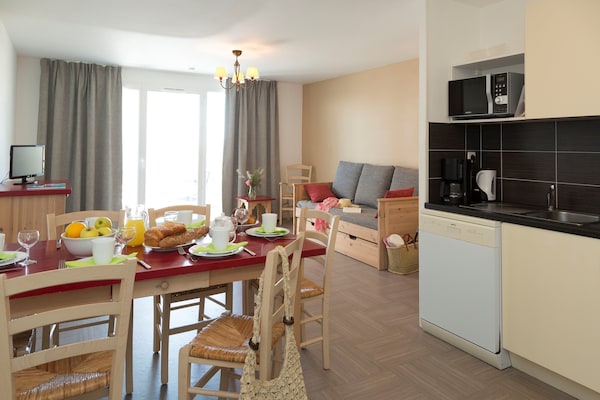 Foto van Appartement in Plougasnou met Zeezicht - Vakantiehuis in Plougasnou - LivingRoom