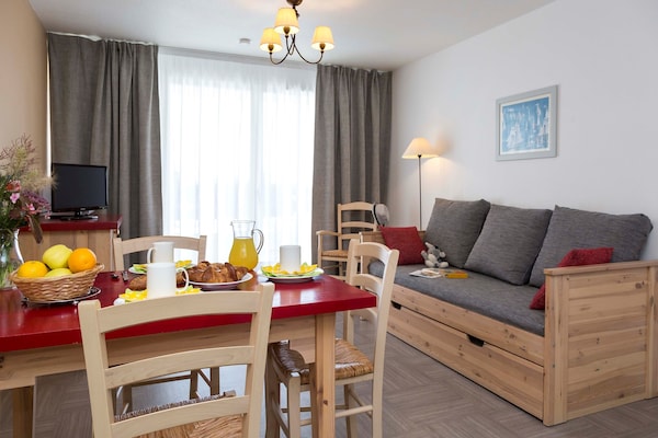 Foto van Appartement in Plougasnou met Zeezicht - Vakantiehuis in Plougasnou - LivingRoom