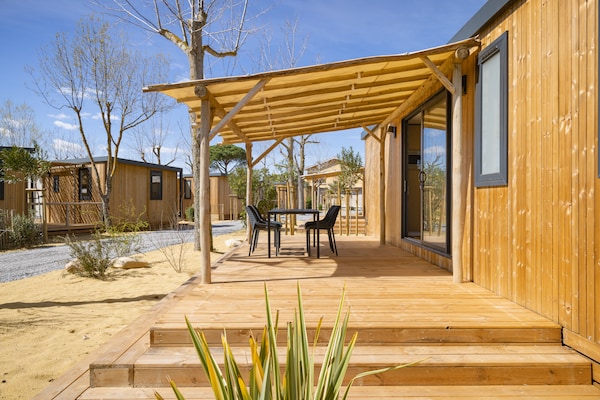 Foto van Chalet in Agde bij Middellandse Zee - Vakantiehuis in Agde - TerraceBalcony