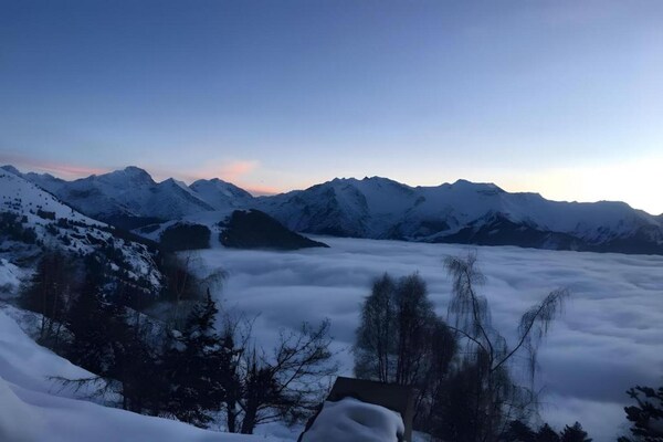 Foto van Appartement in L'Éclose met Bergzicht - Vakantiehuis in Huez - AreaWinter20KM