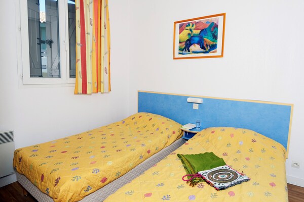 Foto van Appartement in Frankrijk met tuin - Vakantiehuis in Moliets et maa - BedRoom