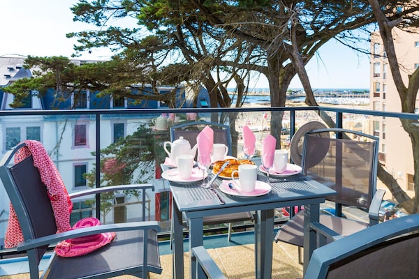 Foto van Appartement in Côte d’Amour bij La Baule - Vakantiehuis in PORNICHET - TerraceBalcony