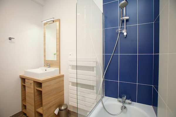Foto van Appartement in Bretagne bij Morbihan - Vakantiehuis in BADEN - BathRoom