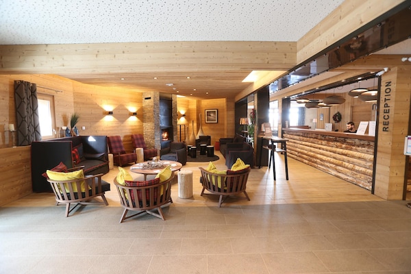Foto van Chalet in Franse Alpen met Spa - Vakantiehuis in les Menuires - ExteriorWinter
