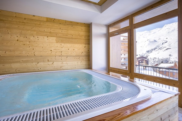 Foto van Appartement op hellingen in Les Menuires - Vakantiehuis in les Menuires - Wellness