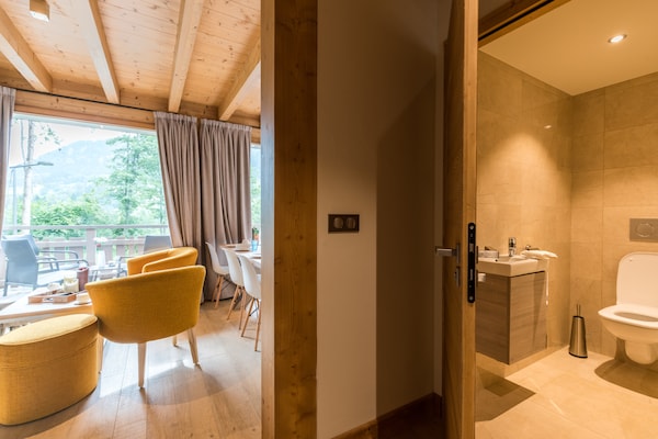 Foto van Luxe verblijf nabij skipistes - Vakantiehuis in Praz-sur-Arly - Landing