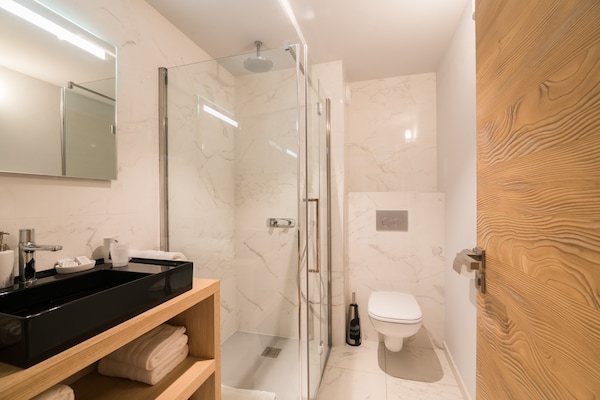 Foto van Luxe verblijf nabij skipistes - Vakantiehuis in Praz-sur-Arly - BathRoom