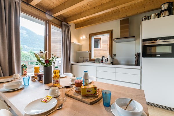 Foto van Luxe verblijf nabij skipistes - Vakantiehuis in Praz-sur-Arly - DiningRoom