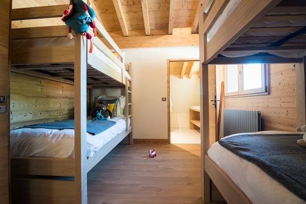 Foto van Luxe chalet nabij Megève - Vakantiehuis in Praz-sur-Arly - BedRoom