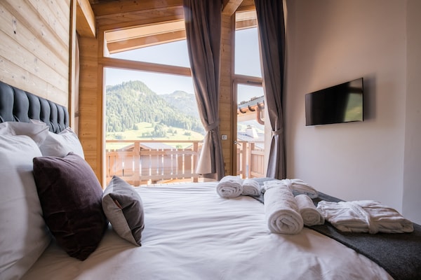 Foto van Luxe chalet nabij Megève - Vakantiehuis in Praz-sur-Arly - BedRoom