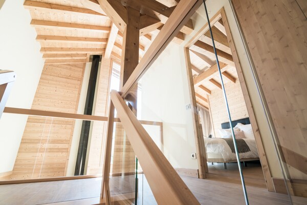 Foto van Luxe chalet nabij Megève - Vakantiehuis in Praz-sur-Arly - Landing