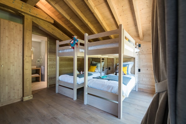Foto van Ruim chalet voor 12 personen in Megève - Vakantiehuis in Praz-sur-Arly - BedRoom