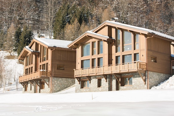 Foto van Ruim chalet voor 12 personen in Megève - Vakantiehuis in Praz-sur-Arly - ExteriorWinter