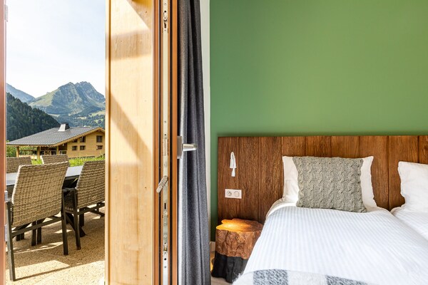 Foto van Zonnig terras en toegang tot de skipistes - Vakantiehuis in Abondance - BedRoom