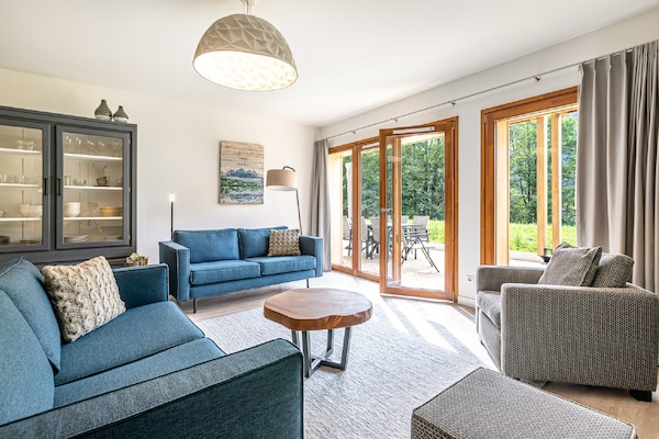 Foto van Zonnig terras en toegang tot de skipistes - Vakantiehuis in Abondance - LivingRoom