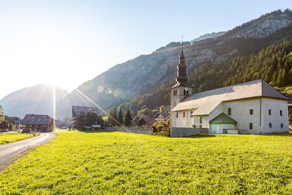 Foto van Zonnig terras en toegang tot de skipistes - Vakantiehuis in Abondance - AreaSummer1KM