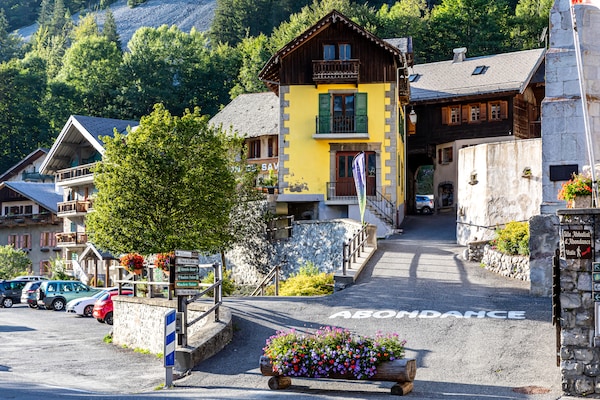 Foto van Zonnig terras en toegang tot de skipistes - Vakantiehuis in Abondance - AreaSummer5KM