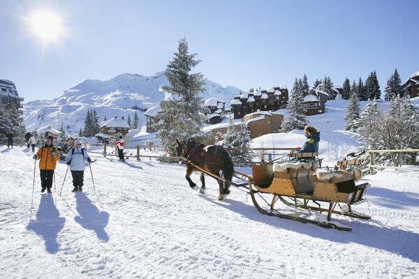 Foto van Zonnig terras en toegang tot de skipistes - Vakantiehuis in Abondance - AreaWinter5KM