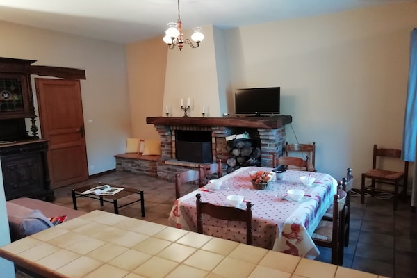 Foto van Vakantiehuis in Quend-Plage bij bos - Vakantiehuis in Quend-Plage - DiningRoom