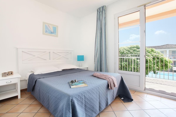 Foto van Appartement aan de Côte d’Azur met zwembaden - Vakantiehuis in GRIMAUD - BedRoom