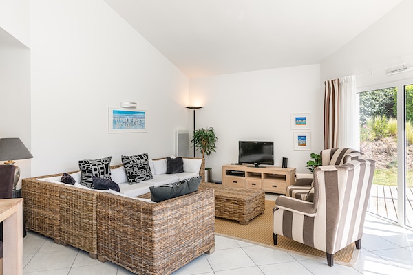 Foto van Villa in Frankrijk met privézwembad - Vakantiehuis in Les Sables d’Olonne - LivingRoom