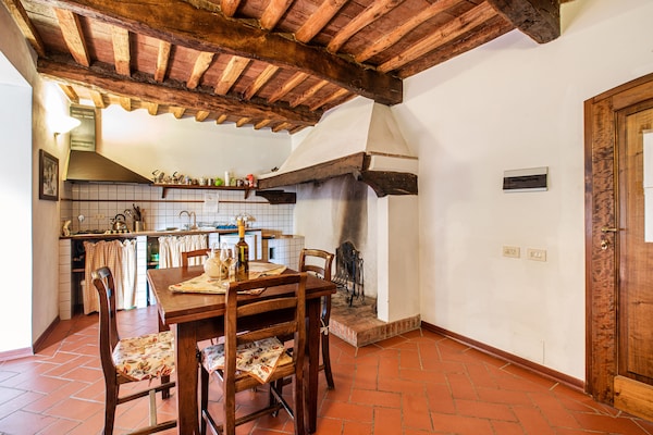 Foto van Wijnproeverijen, heuvels en Toscaanse huizen - Vakantiehuis in San Casciano in Val di Pesa - Kitchen