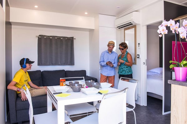 Foto van Stacaravan Vendres-Plage voor 4 personen - Vakantiehuis in Vendres-Plage - LivingRoom