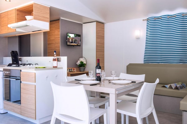 Foto van Stacaravan Vendres-Plage voor 4 personen - Vakantiehuis in Vendres-Plage - Kitchen