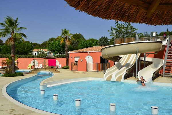 Foto van Mobilhome in Bessan met terras - Vakantiehuis in Bessan - PoolOfHouse