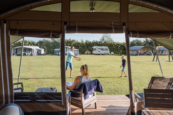 Foto van Tentlodge bij Nommern Bos - Vakantiehuis in Nommern - TerraceBalcony