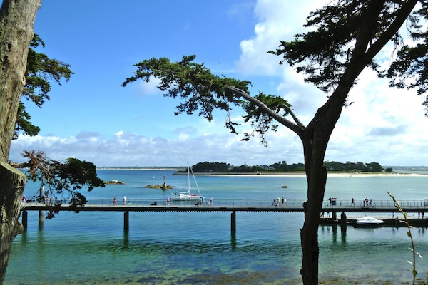 Foto van Verblijf aan de kust met zwembad in La Baule - Vakantiehuis in La Baule - WaterView