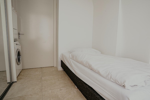 Foto van Appartement in Egmond met Uitzicht op Zee - Vakantiehuis in Egmond aan zee - BedRoom