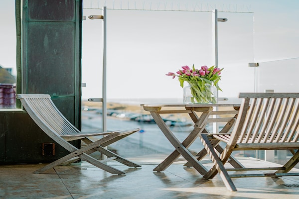 Foto van Appartement in Egmond met Uitzicht op Zee - Vakantiehuis in Egmond aan zee - TerraceBalcony