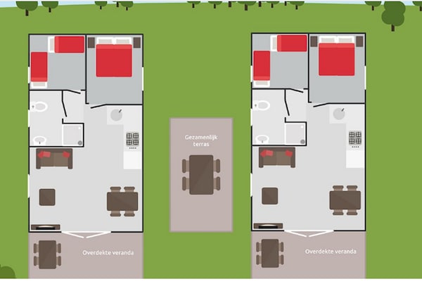 Foto van Chalet in Nederland met Privé Sauna - Vakantiehuis in Voorthuizen - Facilities