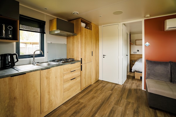 Foto van Huisdiervriendelijk verblijf in een lodge - Vakantiehuis in Maurik - Kitchen