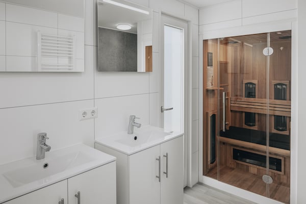 Foto van Chalet in Nederland bij Zandstranden - Vakantiehuis in Domburg - BathRoom