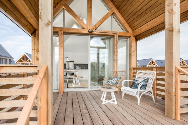 Foto van Villa bij Nieuwvliet Bad Strand - Vakantiehuis in Nieuwvliet-Bad - TerraceBalcony