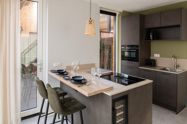 Foto van Vakantiehuis bij Noordzeestrand met Sauna - Vakantiehuis in Nieuwvliet - Kitchen
