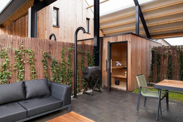 Foto van Vakantiehuis bij Noordzeestrand met Sauna - Vakantiehuis in Nieuwvliet - Wellness