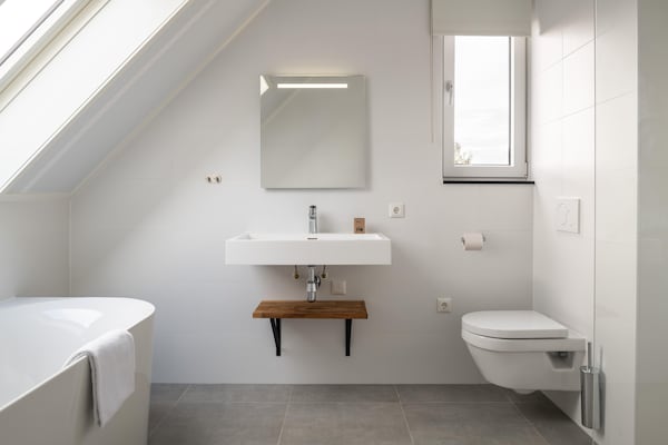Foto van Vakantiehuis in Nieuwvliet-Bad bij Strand - Vakantiehuis in Nieuwvliet - BathRoom