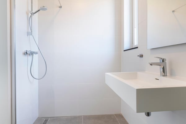 Foto van Modern toevluchtsoord vlakbij het strand - Vakantiehuis in Nieuwvliet - BathRoom