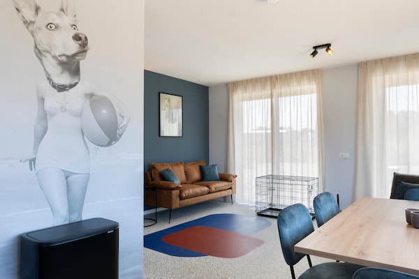 Foto van Modern toevluchtsoord vlakbij het strand - Vakantiehuis in Nieuwvliet - LivingRoom